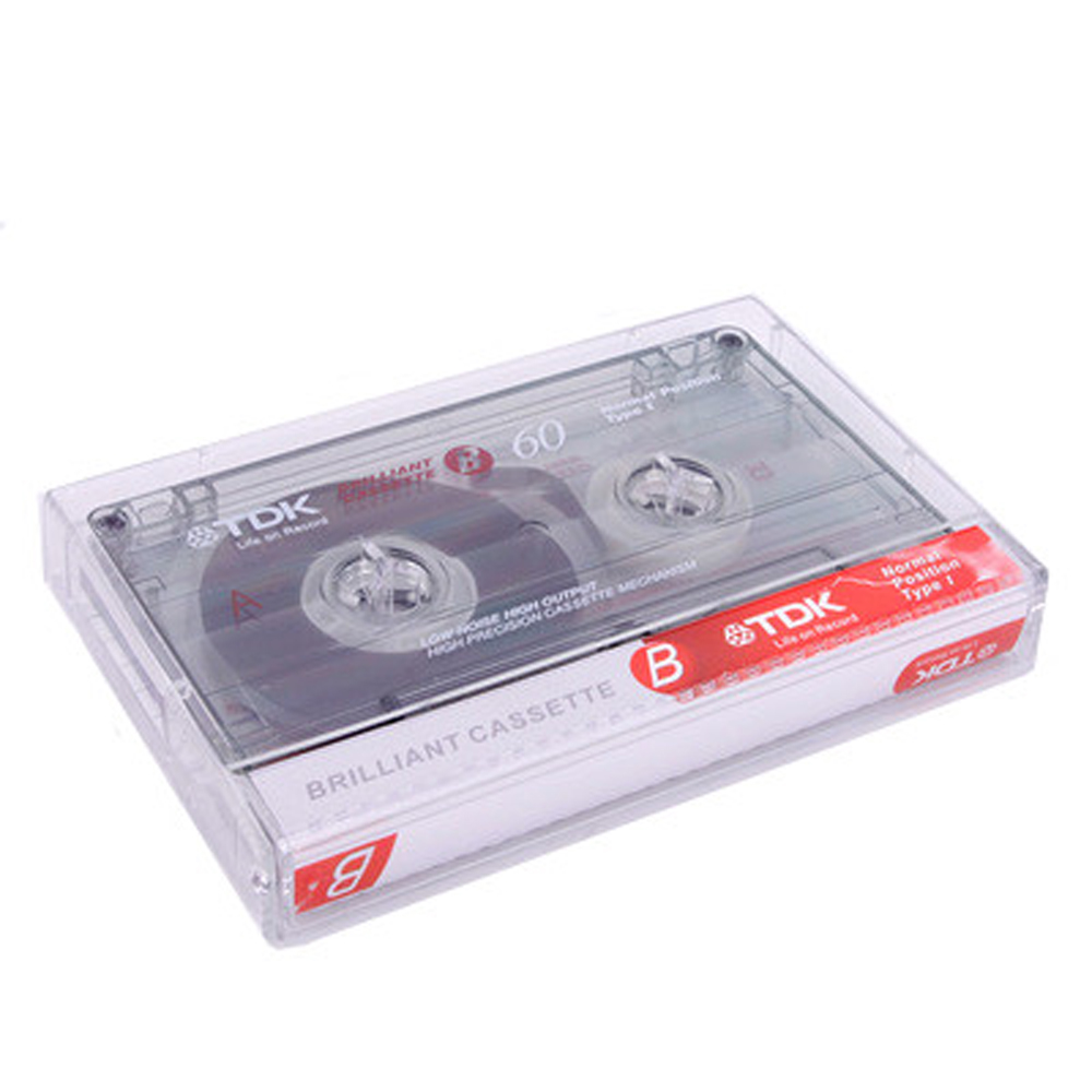 Standard Cassette Blank Tape Player Empty 60 Minutes Magnetic Audio Tape Recording For Speech Music Recording high qulity