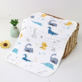 Kids Towel 3 Layers Baby Muslin Cotton Gauze Bath Towel Soft Face Towel For Newborns