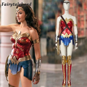 Wonder Woman 1984 Costume Carnival Halloween Cosplay WW84 Diana Prince Battle Outfit Accessories Sexy Dress Custom Made