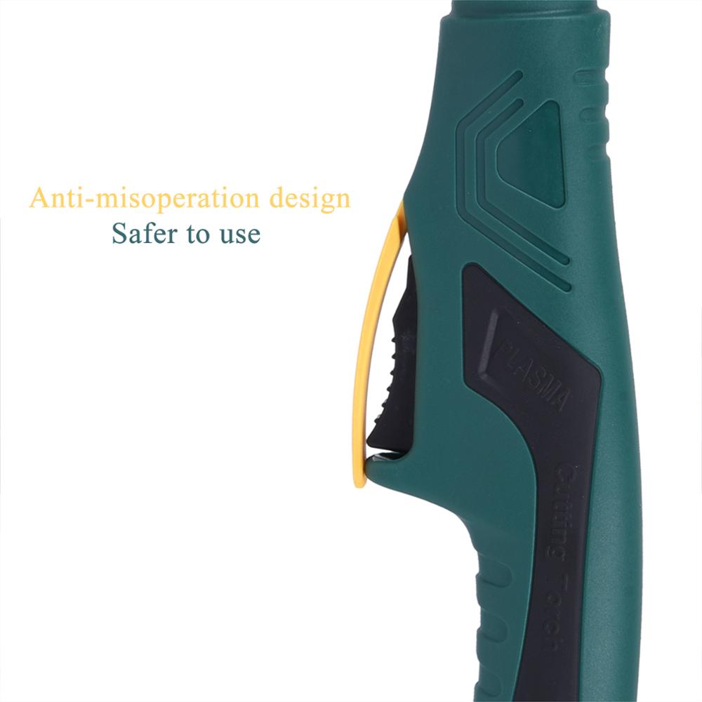 P80 Torch Plasma Cutter Gun Head Body Anti-misoperation design Hand Use For Industry Air Cooled Plasma Cutting Machine