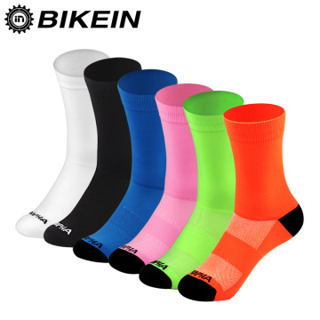 BIKEIN Professional Cycling Sport Socks Breathable Road Bike Socks Outdoor Sports Racing Bicycle Sock Free Size Stockings Socks