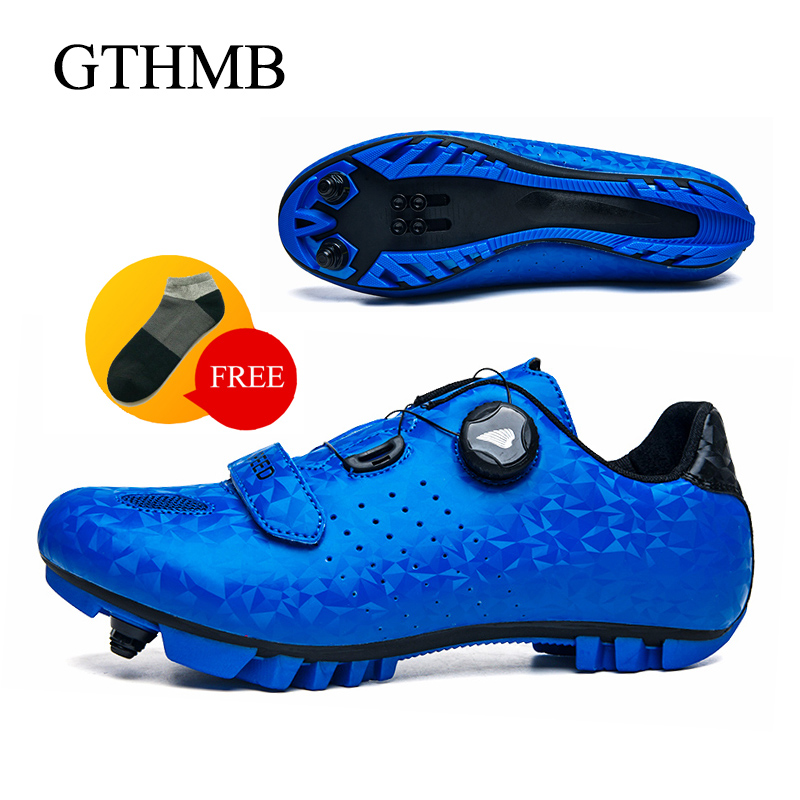 GTHMB Professional Road Bike Cycling Shoes Waterproof MTB Cycling Self-Locking Shoes Athletic Bicycle Shoes Sapatilha Ciclismo