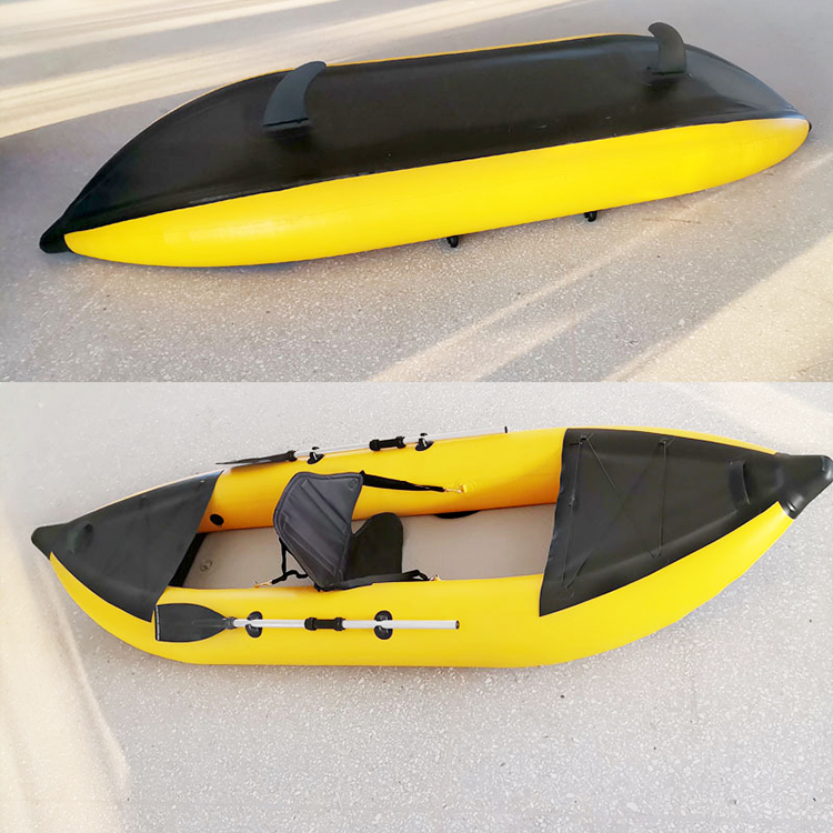 Inflatable Fishing Kayak 3 Person Inflatable Outdoor Kayak 4