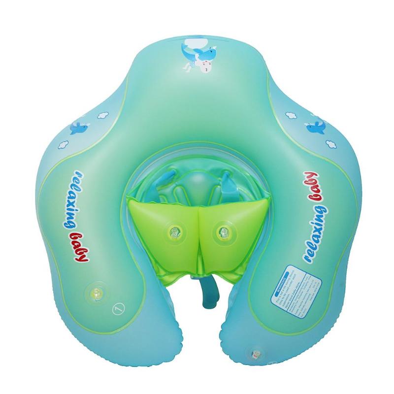 Baby Swimming Ring Floating Kid Inflatable Floats for Bathtub Pools Toy Swim Trainer Outdoor Funny Swimming Training Toy for Kid