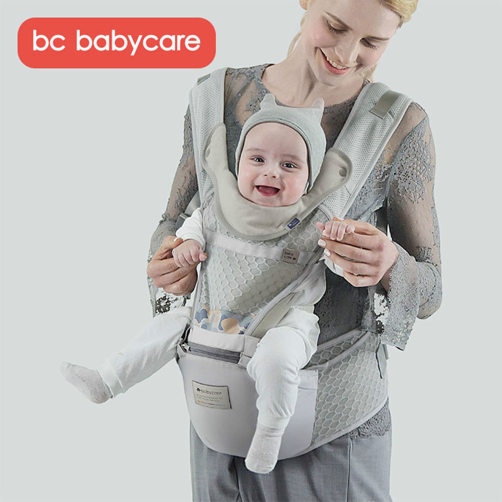 BC Babycare Ergonomic Baby Carrier All Positions Infants Toddlers Carrier Hip Seat Multifunctional Baby Infant Carriers