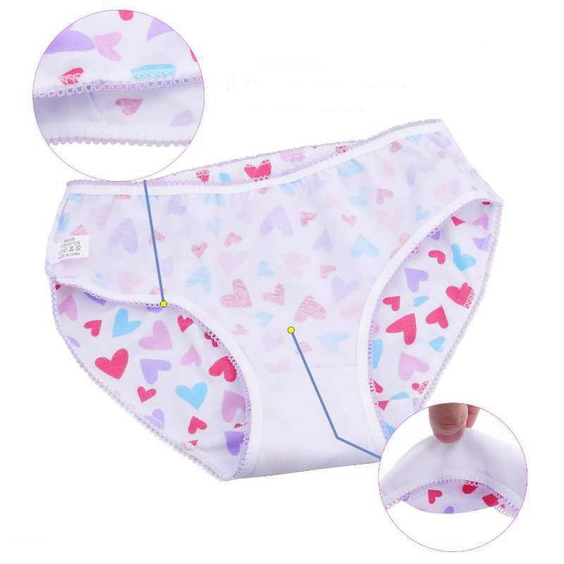 Baby Girls Cotton Underwear Kids Under Briefs Panties 12PCS/LOT