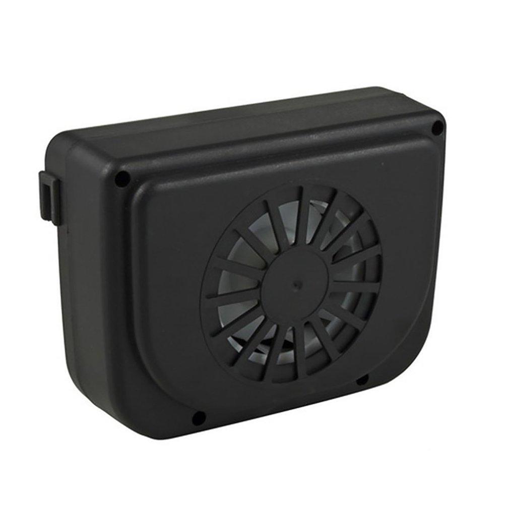 Powered Car Auto Window Air Vent Cooling Fan Ventilation Cooler Radiator Car Accessories Mini Air Conditioner