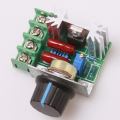 New 2pcs/lot PWM AC Motor Speed Controller with Knob 50~220 V