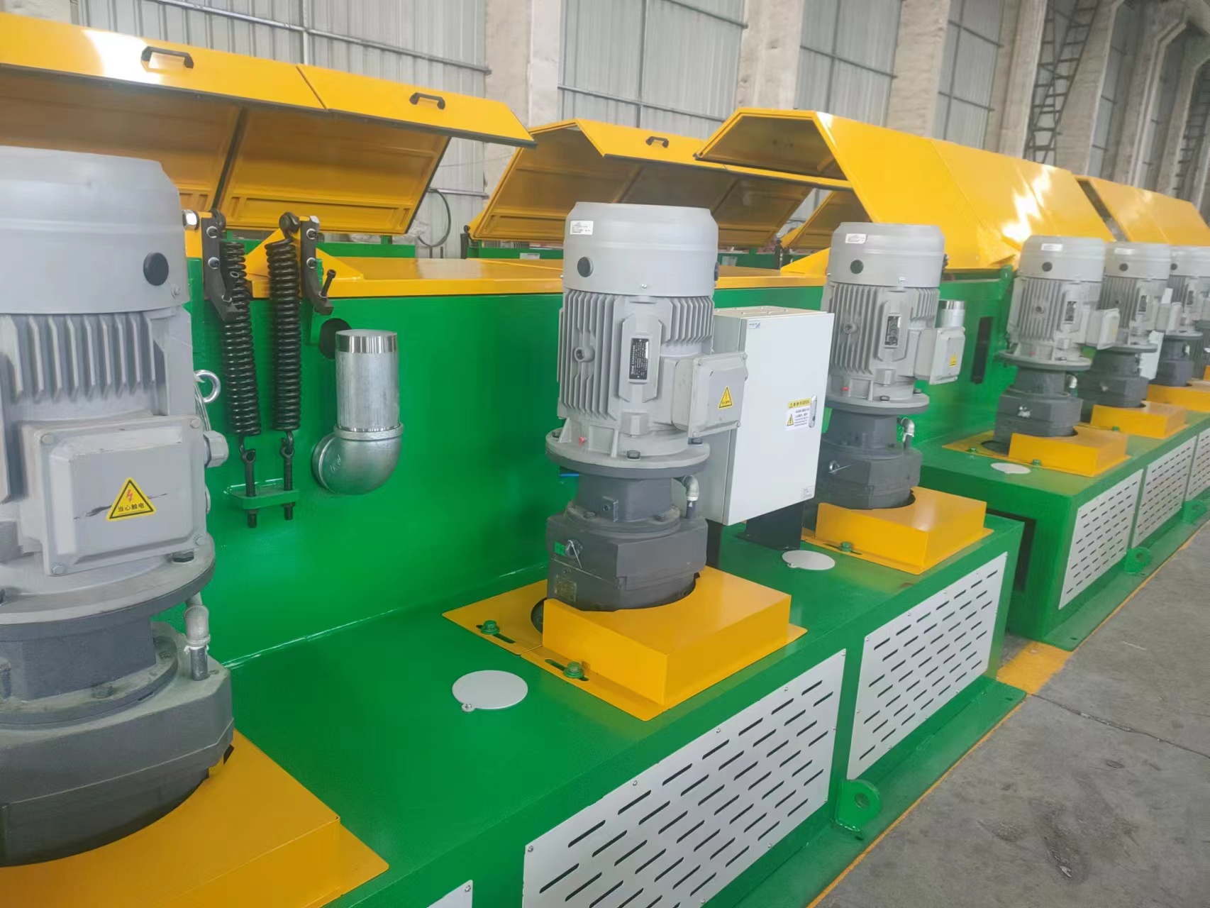 Motor Directing Drive Wire Drawing Machine