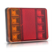 Car Truck LED Rear 12V Lights Rear Lamps Waterproof TailightTail Light Warning Parts for Trailer Caravans DC