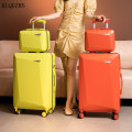 KLQDZMS 20``22``24``26Inch ABS Retro Spinner Rolling Luggage Cabin Rolling Suitcase Set PC Innovative Business Travel Bag