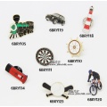 Cartoon Lapel Pins metal Badge Vintage Classics Fashion Retro dart baseball biker locomotive