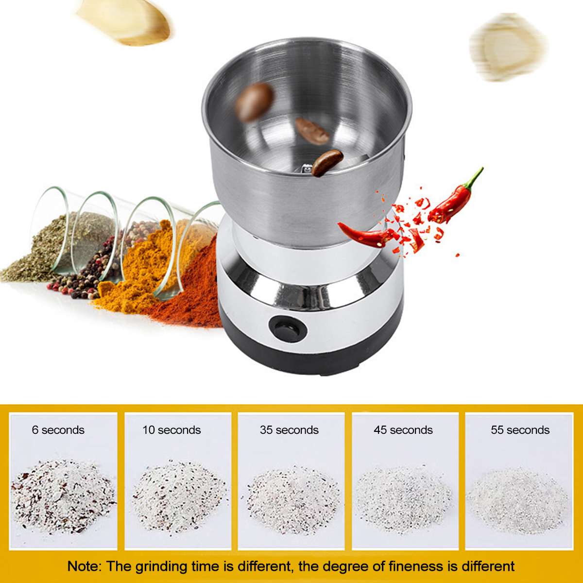 300ML Grains Spices Hebals Cereals Coffee Dry Food Electric Grinder Mill Grinding Machine gristmill home flour powder crusher
