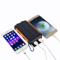 Bright LED Solar Power Bank with Compass