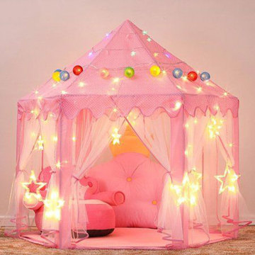 Portable Children's Tent for Kids Tent Toys Girls Princess Castle Tipi Infantil Children's House Vigvam Teepee Baby Tent Gifts