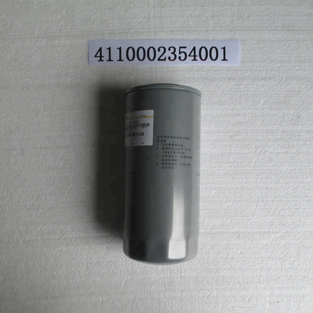 LG9220 grader parts 4110002354001 oil filter