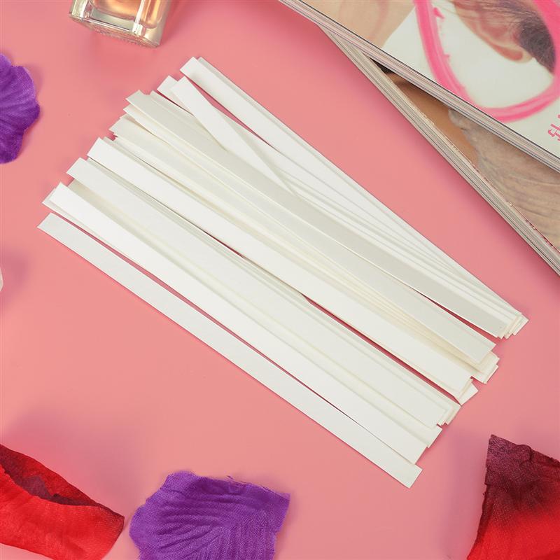 100PCS Perfume Essential Oils Test Tester Paper Strips Perfume Test Strips For Women Outdoor Home