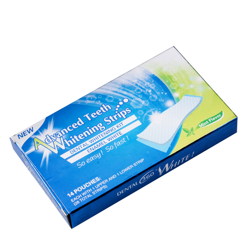 New Hot Sale 28 Strips 3D Teeth Whitening Strips Whitestrips Tooth Whitener Profession Whitening Bleaching Advanced Strips