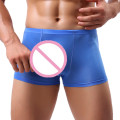 calzoncillo hombre Men underwear Sexy Elephant Bulge Briefs Underwear sexy panties Summer Ultra-thin boxer men panties ropa