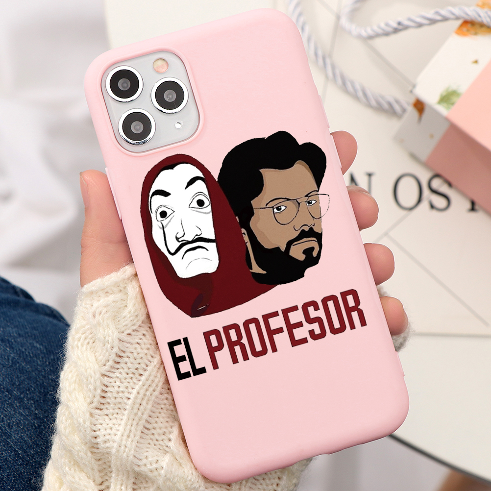 Spain TV Money Heist House Paper La Casa De Papel Case For iPhone 7 8 6 6S Plus 5 Soft Case For iphone XR 11 XS Max X SE 2 2020