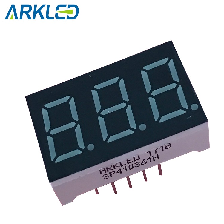 0.36 inch 3 digit led digital display pg