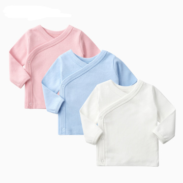 Baby Underwear top Solid Color Soft Cotton for Spring Autumn Baby Boys Girls 0-12 Months