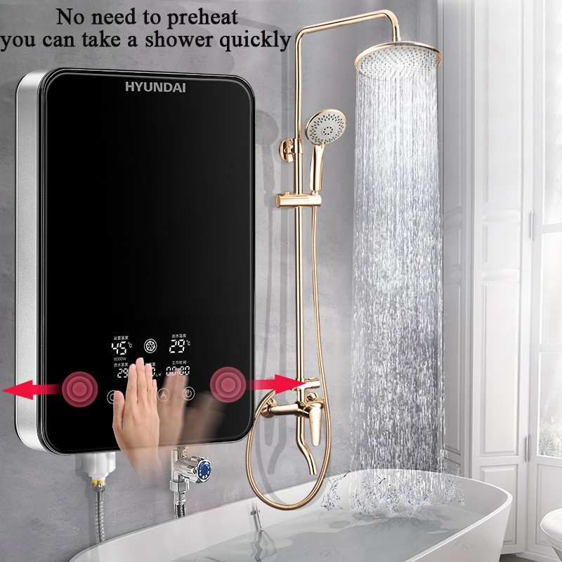 Instant Electric Water Heater for Home Small Three Second Speed Heat Take A Shower Bathroom Bath Machine