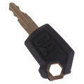 2pcs Key For Caterpillar 5P8500 Heavy Equipment Ignition Loader Dozer Metal & Plastic Black & Gold