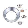Stainless Steel Wok Rack Fire-gathering Gas Stove Wok Ring Stove Trivets Cooktop Range Pan Holder Stand For Gas Hob Home Kitchen