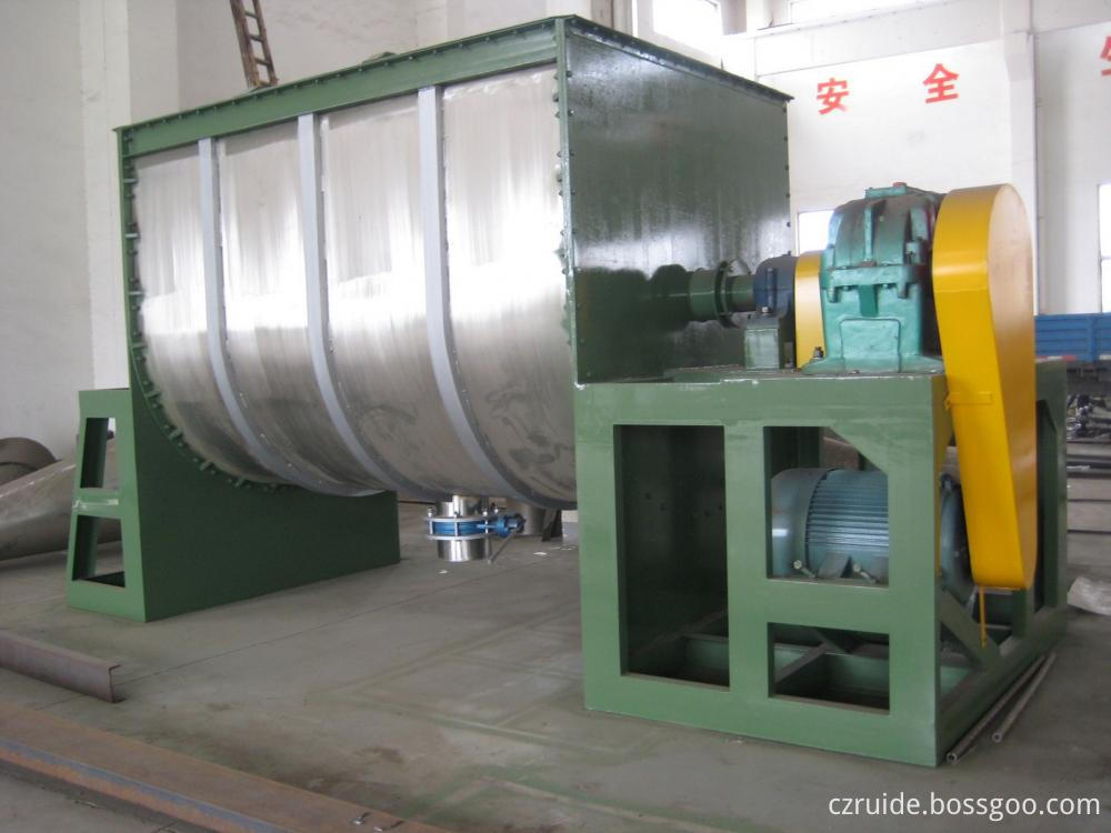 Horizontal Ribbon Mixer for Batch Mixing