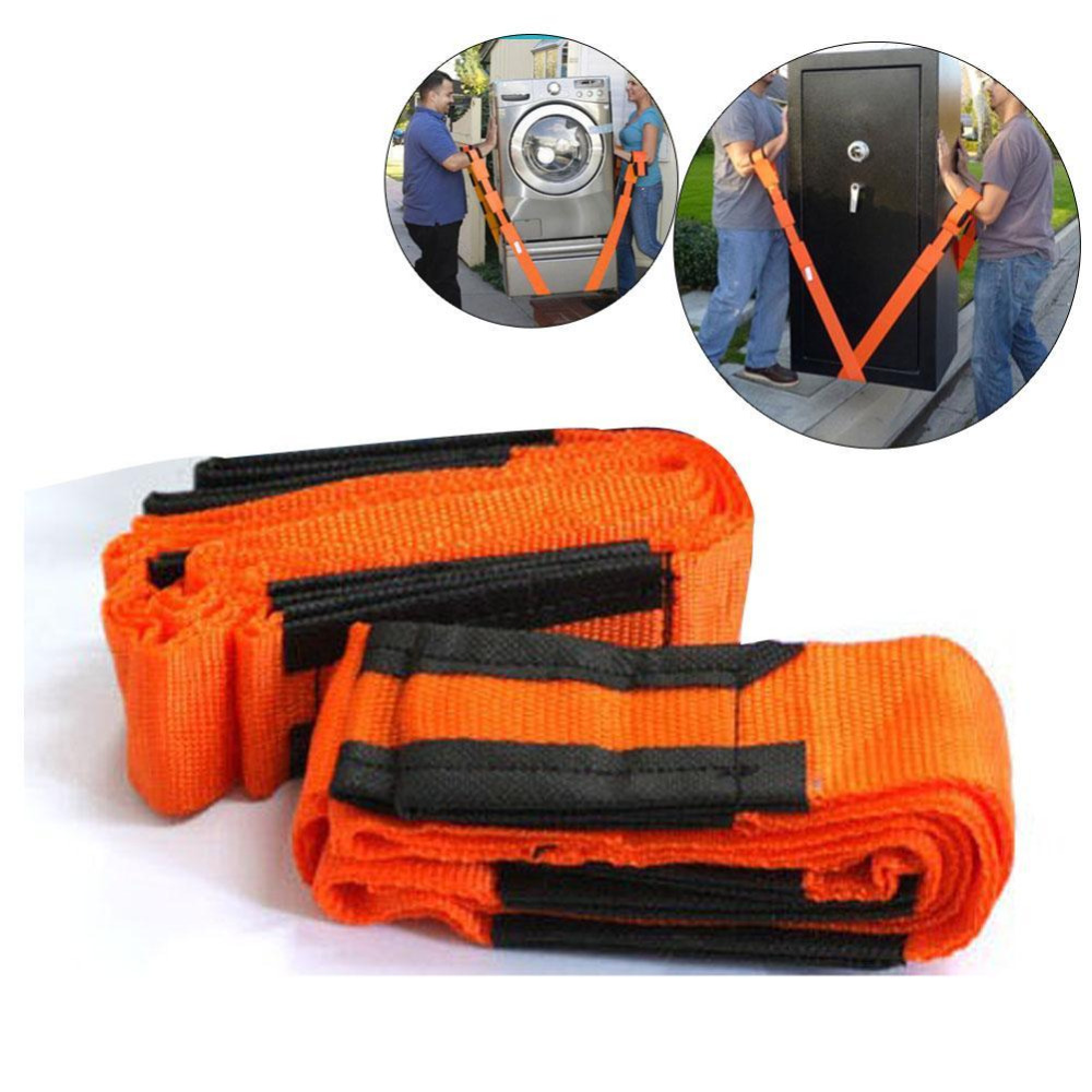 One Pair Smart Home Furniture Cargo Moving Strap DIY Make Lifting Much Easier for move some heavy thing