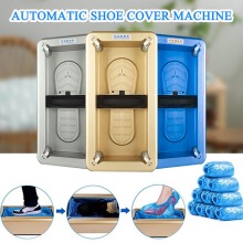 Automatic Shoes Cover Dispenser Household Stepping Disposable Booties Maker Anti Droplet Dust Machine Shoe Cover For Home Office