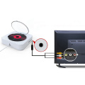2020 CD Player Wall Mountable Bluetooth Portable Home Audio Box with Remote Control FM Radio Built-in HiFi Speaker MP3