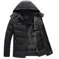 Parka Men Coats 2021 Winter Jacket Men Thicken Hooded Waterproof Outwear Warm Coat Fathers' Clothing Casual Warm Men's Overcoat