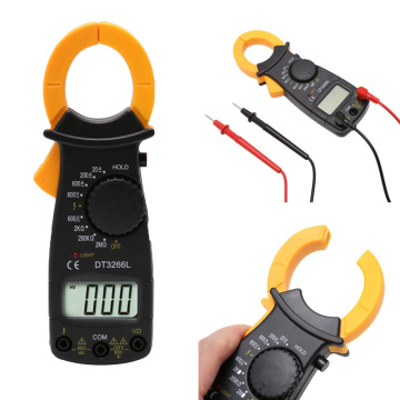 DT3266L Digital Clamp Meter Multimeter Voltage Current Resistance Tester LS'D Tool