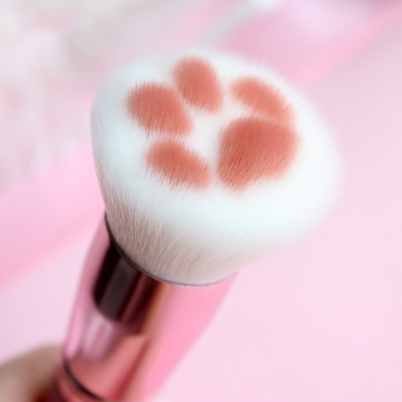 Multifunctionele Cat Claw Makeup Brush Borstel Langdurige Foundation Blush Contour Powder Brush Cosmetic Beauty Tool Maquiagem