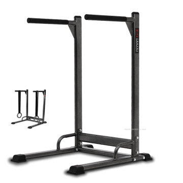 Home Gym Dipping Station Heavy Duty Dip Stand Parallel Bar, Multifunctional Training Horizontal Bar And With Rings For Choice