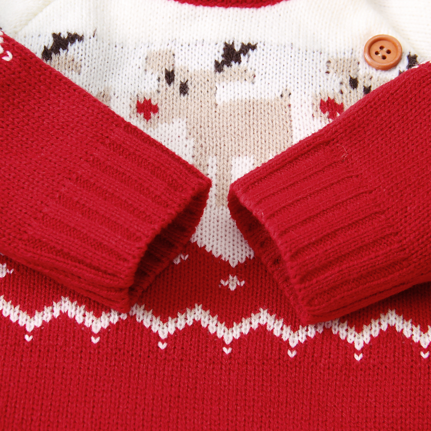 2020 New Winter Christmas 0-18M Newborn Baby Boy Girl Elk Pattern Long Sleeve Sweater Toddler Xmas Knitted Outfit Clothes