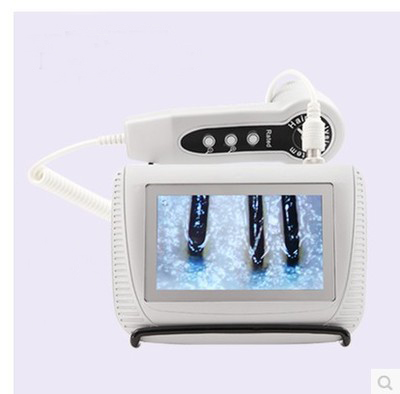 5 Inch LCD Screen Digital Skin Diagnosis system Hair analyzer analysis Portable Rechargeable Scanner Freeze frame Fixed