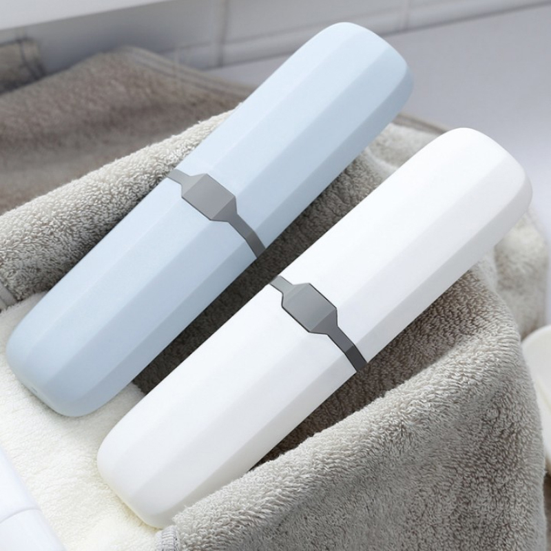 1pc Travel Portable Toothbrush Toothpaste Holder Storage Box Case Pencil practical Container toothbrush organizer bathroom tools