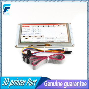 Clone 5'' 5 inch PanelDue 5i Integrated Paneldue Colour Touch Screen Controllers For DuetWifi Duet 2 Ethernet 3D Printer Parts