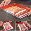 Creative Refrigerator Storage Creative Food Preservation Tray Food Fresh Keep Fresh Spacer Organizer Food Preservate For Kitchen