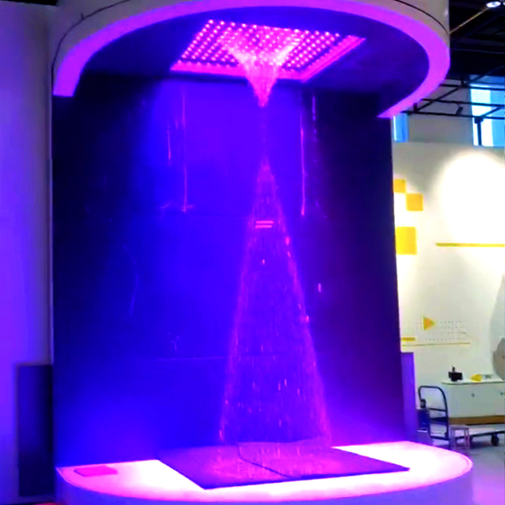 indoor waterfall wall