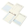 1PCS Cute Blue Bird Weekly Monthly Work Planner Sticky Note Agenda Time Schedule Memo Gift for kid Creative Wholesale