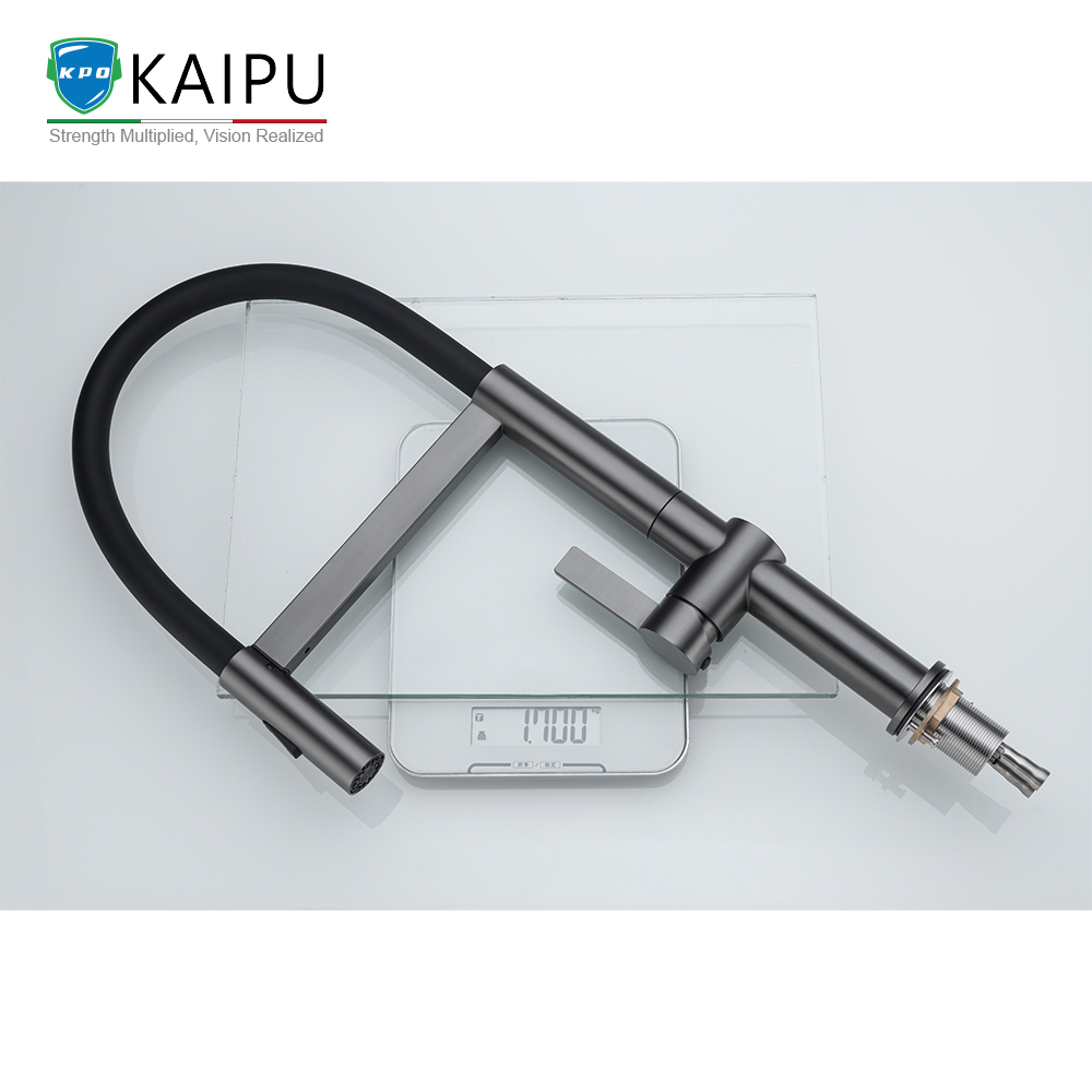 stainless steel kitchen sink faucet pull down sprayer 2-function (20)