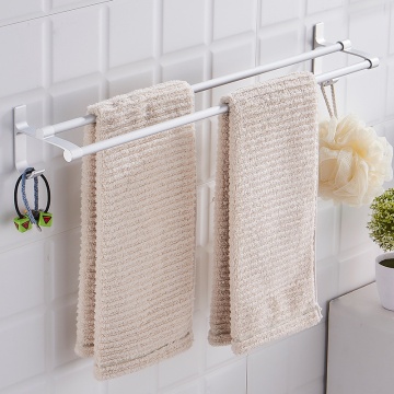 Bathroom Towel Hanger Towel Holder Wall Hanging Towel Bar Aluminum Cabinet Shelf for Kitchen Organizer Bathroom Storage Rack