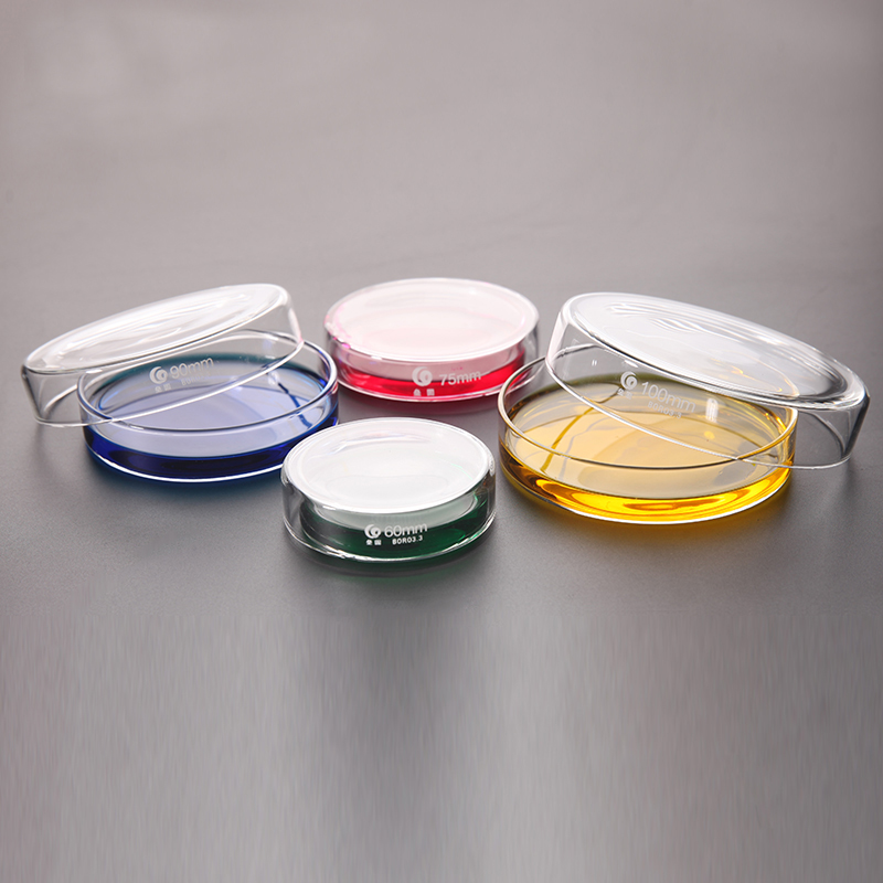 10 pieces/pack 60mm Glass Petri Dish Bacterial Culture Dish Borosilicate Glass Chemistry Laboratory Equipment