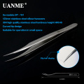 UANME BST 151 152 153SA Tweezers Thicken Stainless Steel Anti-Static Electronic Pointed Tip Straight Curve Bend Tweezer Forceps