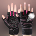 pink gym gloves