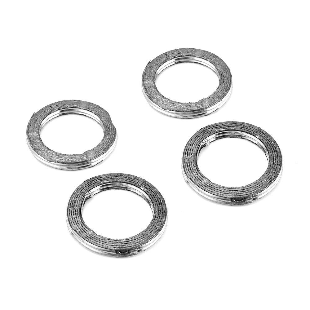 NICECNC Exhaust Gaskets 4 Pcs Metal Graphite for Suzuki GSF600 GSX600 GSX750 GSX1100 Metal graphite 32 X 42 X 5.5mm